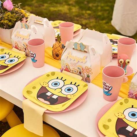 Kids themed table setting